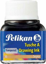 Σινική Μελάνη Pelikan 10gr. Σέπια 15