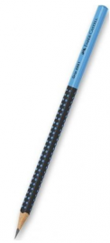 Μολύβι Grip Faber Castell 2001 Δίχρωμο Μαύρο / Μπλε 170101