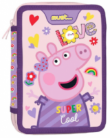Σχολική Κασετίνα Διπλή Γεμάτη Peppa Pig Super Cool Must 000482807