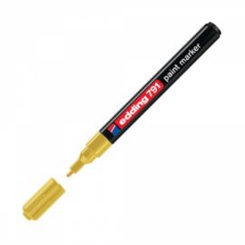  Μαρκαδόρος Λαδιού Edding 791 με μύτη 1-2mm Χρυσο