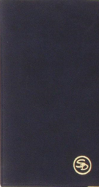 Ευρετήριο Δερματίνη 9x16εκατ 48 φύλλα 529120