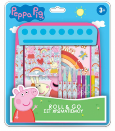 Σετ Χρωματισμού Peppa Pig Roll & Go 000482768