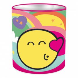 Μολυβοθήκη Σχολική Smiley Wοrld Μεταλλική 10x11 εκ 000504991