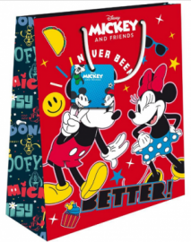 ΣΑΚΟΥΛΑ ΔΩΡΟΥ ΧΑΡΤΙΝΗ 33X12X45 MICKEY/MINNIE 2ΣΧ 000563953