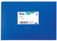  Τετράδιο καρφίτσα ριγέ 50 φύλλων 14x 20 Super Διεθνές 80g 