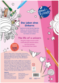Μπλοκ Ζωγραφικής Pelikan Malbuch "Mein Einhorn", DIN A4, inkl. 100 Sticker 101530
