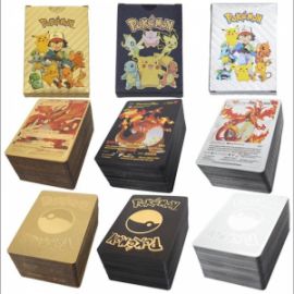 Pokemon Cards Metal Gold Box Vmax GX