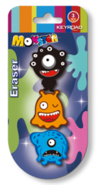 KEYROAD ΓΟΜΑ MONSTERS 3x12T. BBL