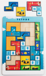 Ξύλινο Παιδικό Εκπαιδευτικό Puzzle Play Tetris 18x27  Διάφορα