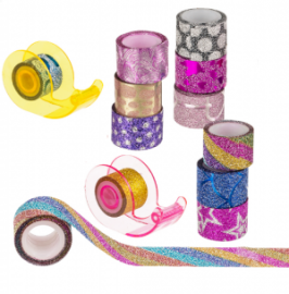 Βαση Σελοτειπ gatoro με 6 glitter ταινίες 
