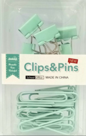 Clips & Pins pastel Διάφορα Χρωματα 