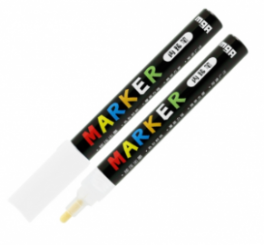 M&G - Ακρυλικός Μαρκαδόρος 2mm White (S100) APL976D910