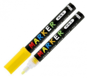 M&G - Ακρυλικός Μαρκαδόρος 2mm Yellow (S400) APL976D944