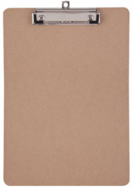 Comix πινακίδα ξύλινη, Α4, με πιάστρα, καφέ, 31,8x22.8 εκ.17834