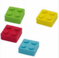 Wedo Γομολάστιχα Τουβλάκια 4τμχ (5994799)