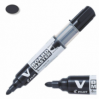 PILOT ΜΑΡΚΑΔΟΡΟΣ ΠΙΝΑΚΟΣ V-BOARD MASTER MEDIUM ΜΑΥΡΟ