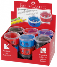 Ξύστρα Faber Castell ΔΙΠΛΗ Drum 185418