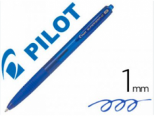 PILOT ΣΤΥΛΟ ΚΟΥΜΠΙ SUPER GRIP G 1.0mm MEDIUM ΜΠΛΕ BPGG-8R-ML