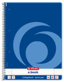  Τετραδιο Σπιραλ A4 HERLITZ 80φ X.BOOK 306423 Νο27 70g