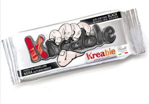 TOY COLOR ΠΗΛΟΣ AIR DRY 500gr KREABLE ΜΑΥΡΟΣ
