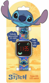 Ρολοι Χειρός Led Disney Stitch (000565654)+(000565655)