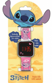 Ρολοι Χειρός Led Disney Stitch (000565654)+(000565655)
