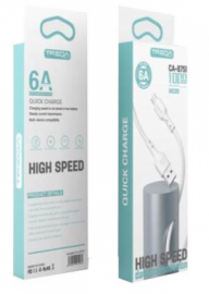 Treqa Καλώδιο ταχείας φόρτισης CA-8751 micro 1m 6A 30502115