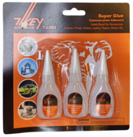 Κολλα στιγμης Super glue  SET 3  TJ-503
