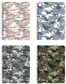 Pelikan Τετράδιο Σπιράλ Camo A4 2 θέματα (1681584)