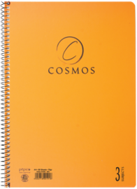 ΤΕΤΡΑΔΙΟ ΣΠΙΡΑΛ A4 COSMOS 3 ΘΕΜΑ MIX 90 ΦΥΛΛΩΝ