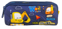 Σχολική Κασετίνα Βαρελάκι Must Work Zone 2 Θήκες 000585483
