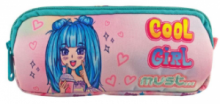 Σχολική Κασετίνα Βαρελάκι Must Energy Cool Girl 2 Θήκες 000585574