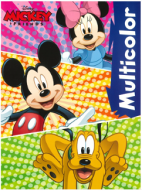 Βιβλίο Ζωγραφικής Disney MultiColor Α4 με 32 Σελίδες Χρωματισμού Αγορι Διαφορα
