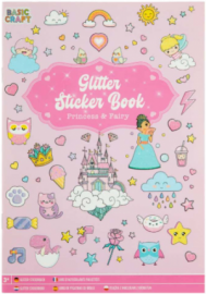 Moxy 8 Φύλλα A5 με Glitter Sticker Princess & Fairy