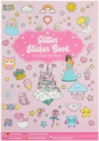 Moxy 8 Φύλλα A5 με Glitter Sticker Princess & Fairy