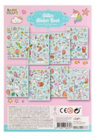 Moxy 8 Φύλλα A5 με Glitter Stickers Μονόκεροι & Γοργόνες