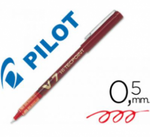 PILOT ΣΤΥΛΟ ΥΓΡΗΣ ΜΕΛΑΝΗΣ V7 HI-TECPOINT 0.7mm ΚΟΚΚΙΝΟ BX-V7R