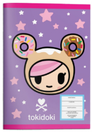 ΤΕΤΡΑΔΙΟ ΚΑΡΦΙΤΣΑ 17Χ25 TOKIDOKI 40Φ 2ΣΧ 000470329