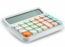 Office Box LT-D1500 Αριθμομηχανή με 12 Ψηφία Λευκό
