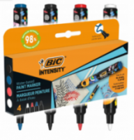 ΜΑΡΚΑΔΟΡΟΣ ΔΙΑΦΑΝΕΙΩΝ BIC INTENSITY (ΣΕΤ 4 ΧΡΩΜΑΤΩΝ) 527423