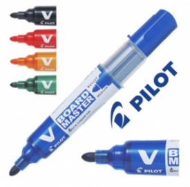 PILOT ΜΑΡΚΑΔΟΡΟΣ ΠΙΝΑΚΟΣ V-BOARD MASTER MEDIUM ΜΠΛΕ BEGREEN