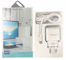 Φορτιστής ταχείας φόρτισης Type-c 2x θύρες usb με καλώδιο 30601334