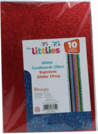 ΧΑΡΤΙ ΧΕΙΡΟΤΕΧΝΙΑΣ GLITTER Α4 10Φ THE LITTLIES 647122