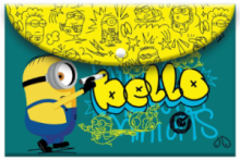 ΦΑΚΕΛΟΣ ΚΟΥΜΠΙ Α4 MINIONS 000504227