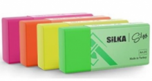 Γόμα SiLKA Neon (4 χρώματα) mini