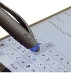 Milan Στυλό Διαρκείας  P1 Touch Stylus 1.0mm Μπλε