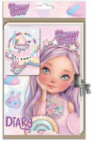 Ημερολόγιο 60 Φύλλα με Βραχιόλι και Κλειδαριά Glammy Gloss 19,8x19,8Εκ 000630029