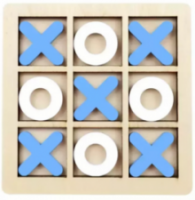  Ξύλινο Παιδικό Εκπαιδευτικό Puzzle Τρίλιζα 