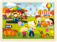  Ξύλινο Παιδικό Εκπαιδευτικό Puzzle  30Χ22 