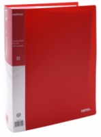 Metron Ντοσιέ Σουπλ Α4 με 100 Διαφάνειες CLASSIC Κοκκινο 907.100.R